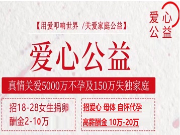 务川仡捐卵助孕生子 爱心志愿者招募